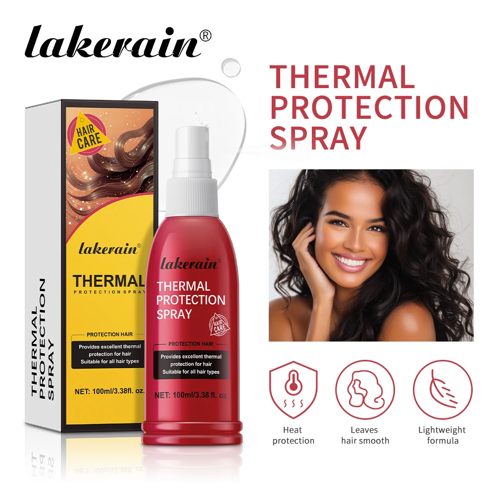 

Thermal Protection Spray Smooth Moisturizing and Repairing Easy to Absorb Nozzle Design Excellent Thermal Protection for Hair