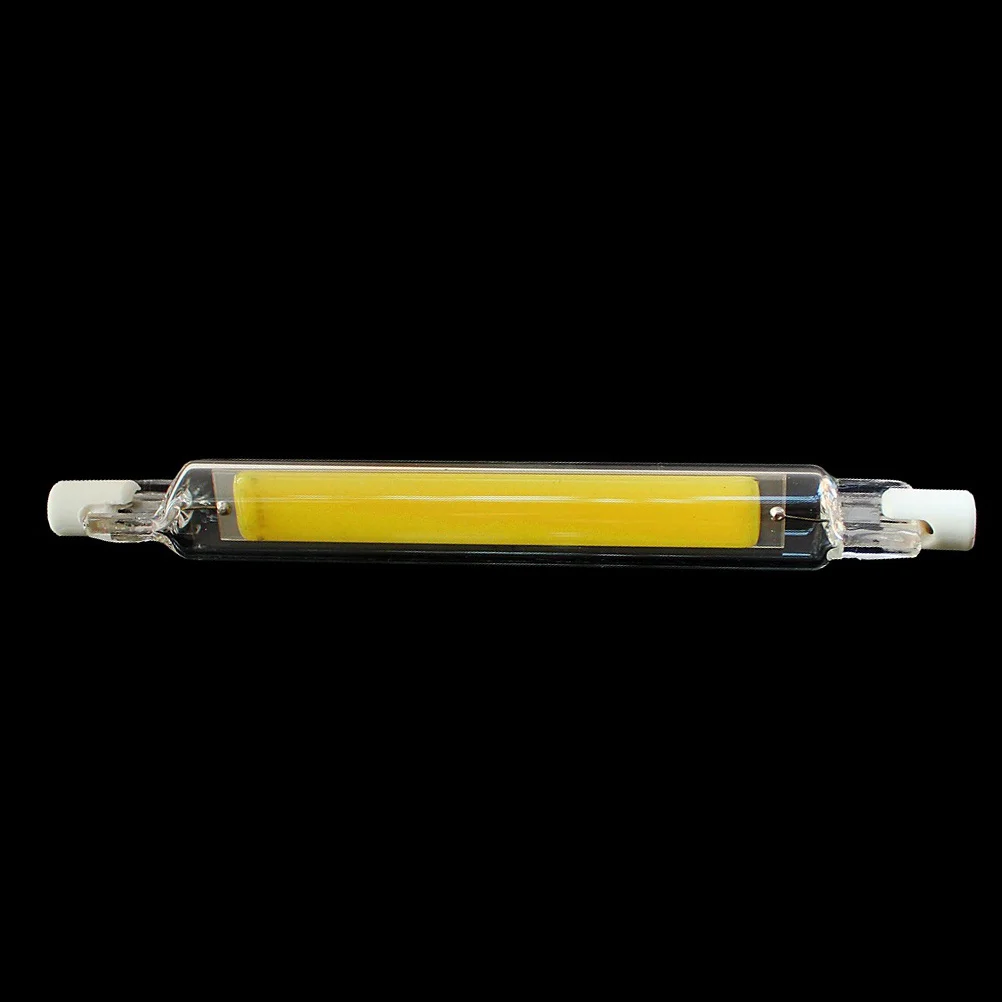 220 فولت 118 مللي متر 7 واط LED لمبة مزدوجة نهاية الضوء الأبيض البارد توفير الطاقة حماية البيئة تشع جيدة