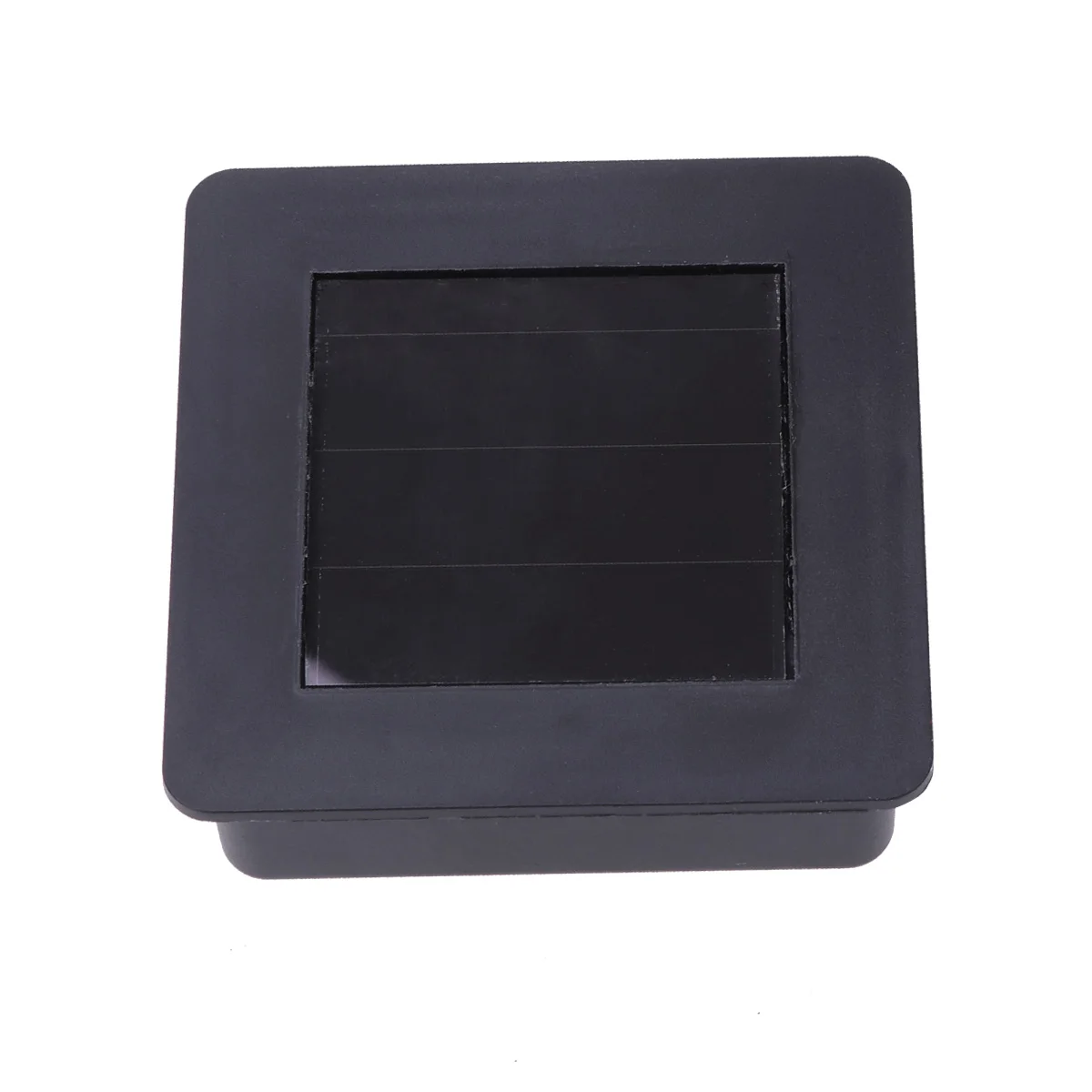 

LED Plastic Light Cover Square Panel Solar Powered Lights Accessories Lamp Disk Premium Material Durable Energy Saving Vibration