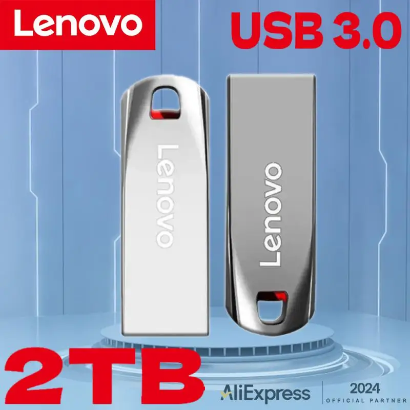 Lenovo флэш-накопитель Usb 512 металлический водонепроницаемый, 1 ТБ, 256 ГБ, 128 ГБ, ГБ, 64 ГБ, 32 ГБ