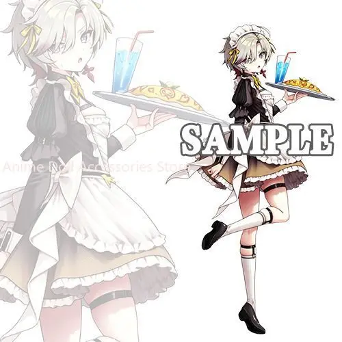 

Anime Genshin Impact Illuga Acrylic Stand Figure Plate Desk Decor Collection Ornament Christmas Gifts