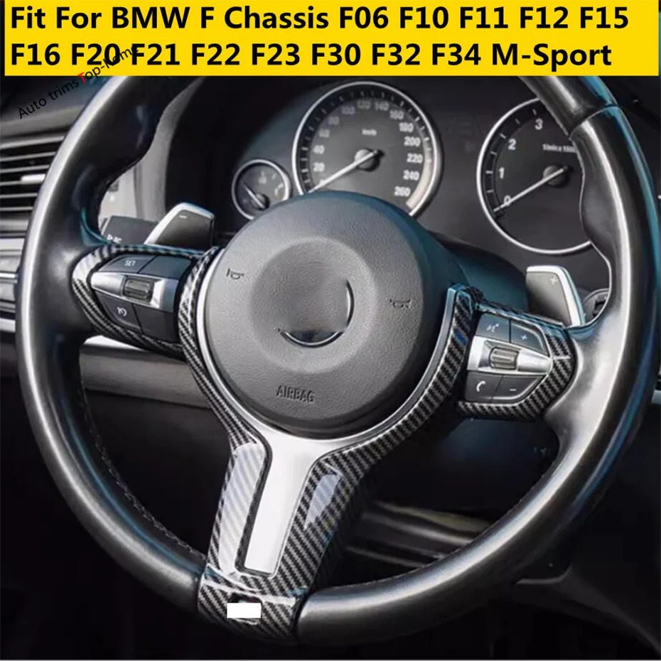 

Steering Wheel Bottom Frame Cover Trim For BMW F Chassis F06 F10 F11 F12 F15 F16 F20 F21 F22 F23 F30 F32 F34 M-Sport Accessories