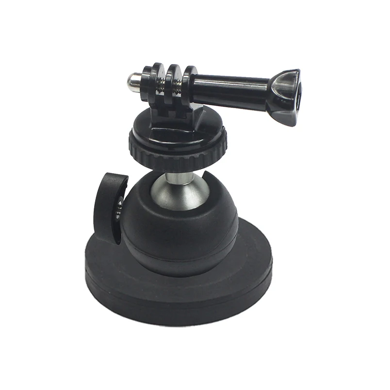 Magnetic Base Mount Car Suction Cup Base 1/4' Tripod Adapter Ball Head Adapter for GoPro Osmo 360 Pocket 3 Gimbal Phone Bracket