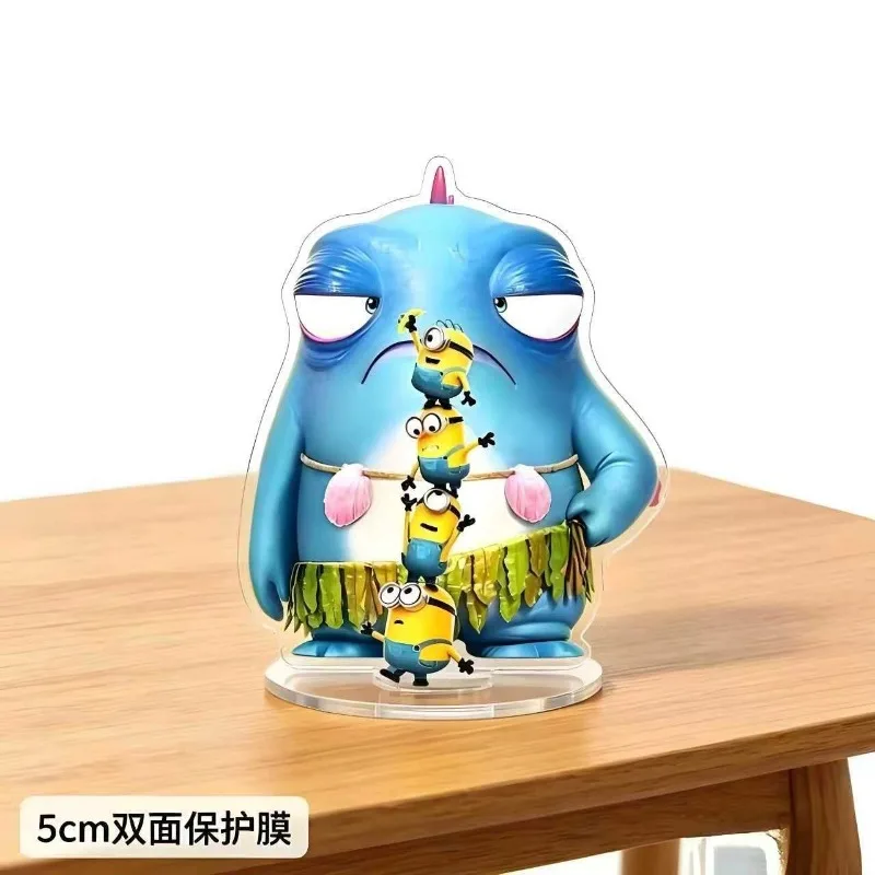 Hot New Minions and Big Monster Cartoon Acrylic Stand Anime Figure Standing Card Ornaments Kawaii Model Figure Toy Gifts - view 6