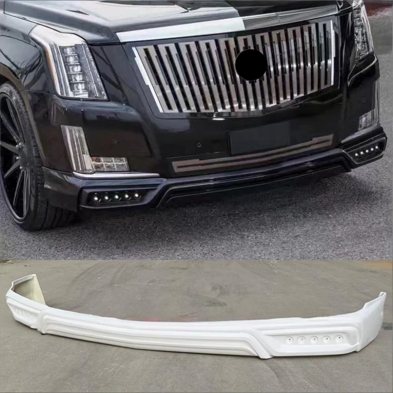 

Передняя губа автомобиля для Cadillac Escalade 2015-2019, модифицированное подшерсток, передняя лопата, комплект кузова, объемный