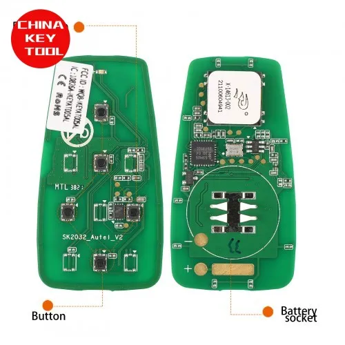 1 أو Autel ipeyat005bl AT005BL مفتاح تحكم عن بعد ذكي عالمي مستقل 5 أزرار لمفتاح Autel الذكي لـ KM100 IM508 IM608 KM100E #4
