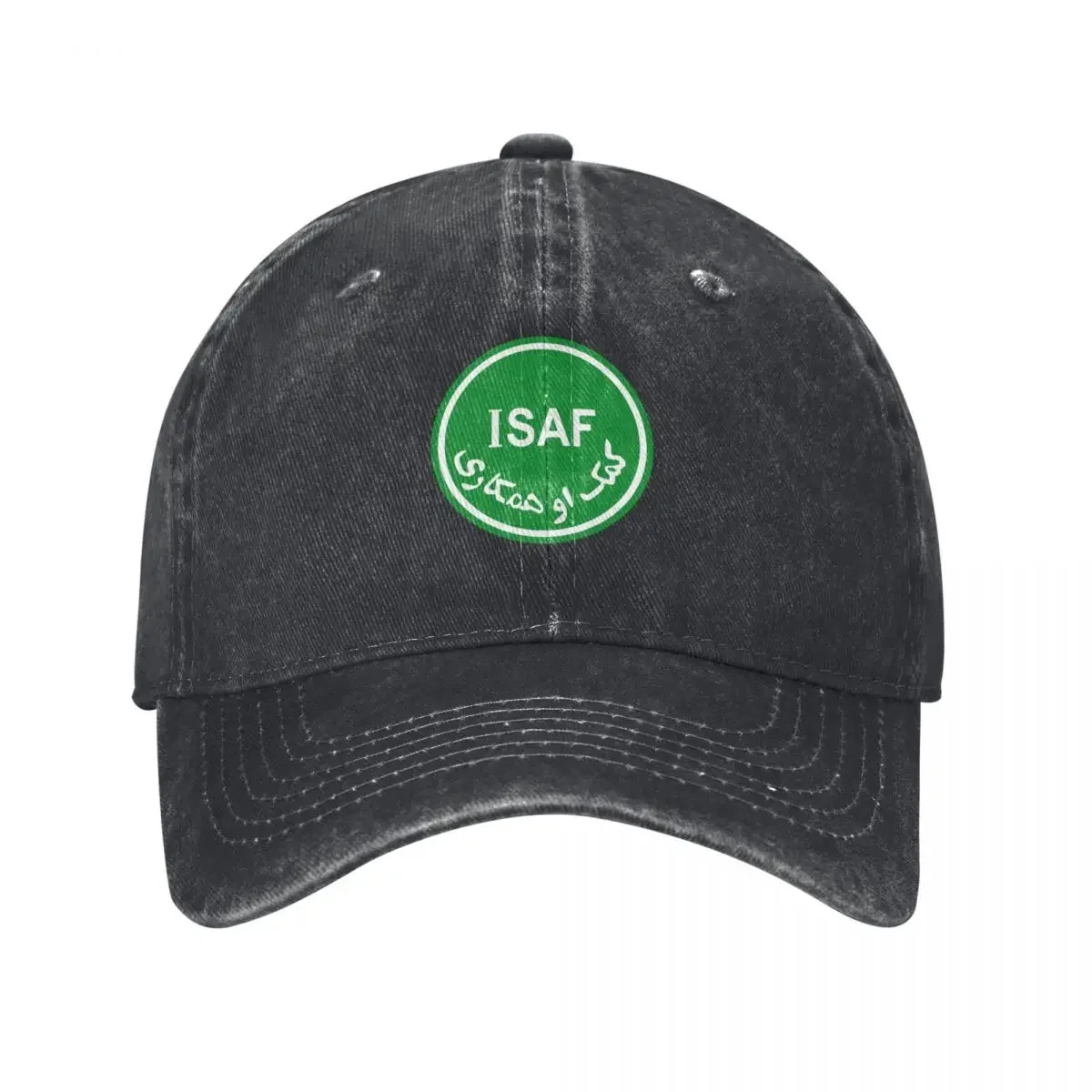 ISAF INTERNATIONAL SECURITY ASSISTANCE FORCE Baseball Cap Streetwear Snapback Cap Military Cap Man Icon Men Hats Women's