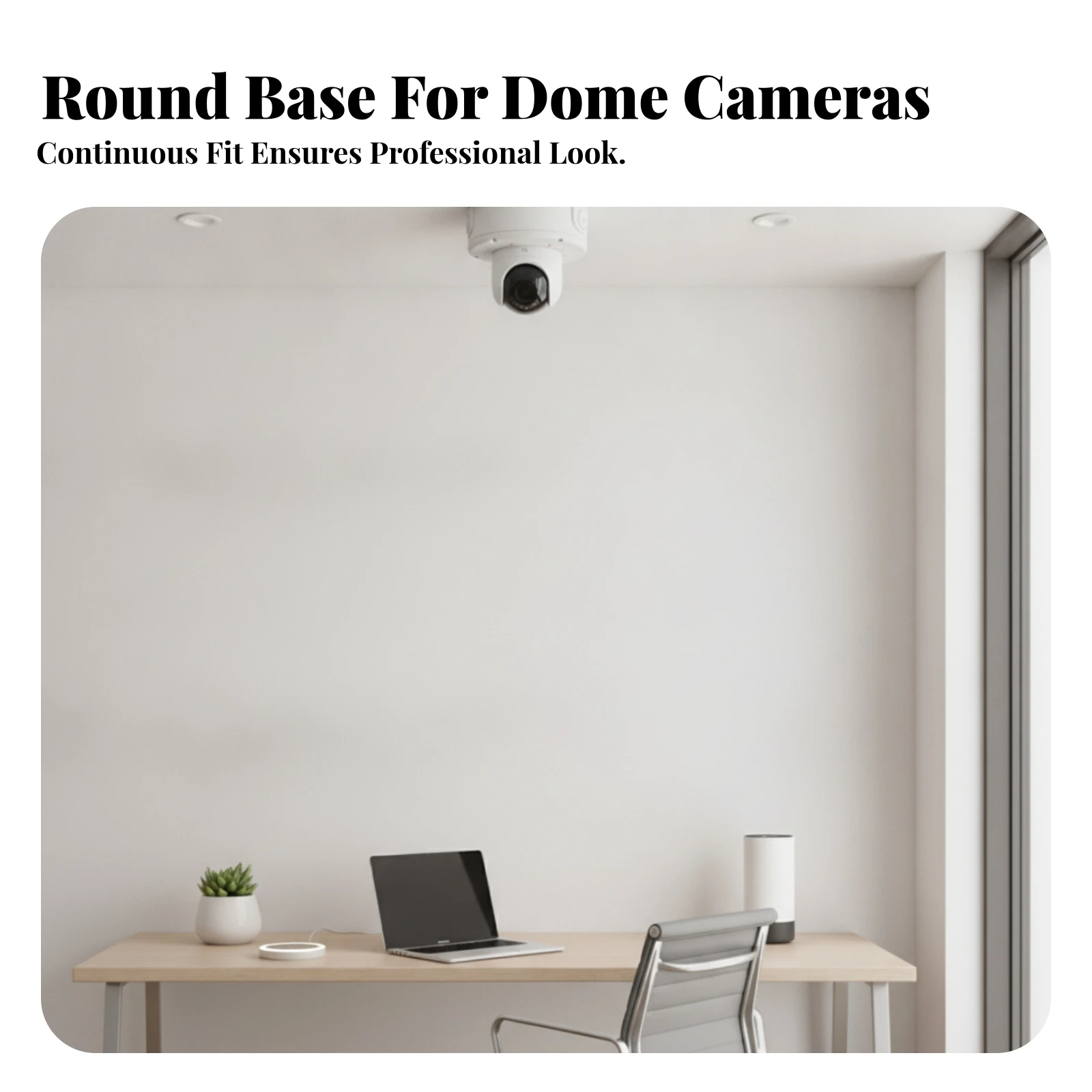 Concealed Wiring Box Round Ceiling Camera Junction Box Mounting Holes Installation Hardware