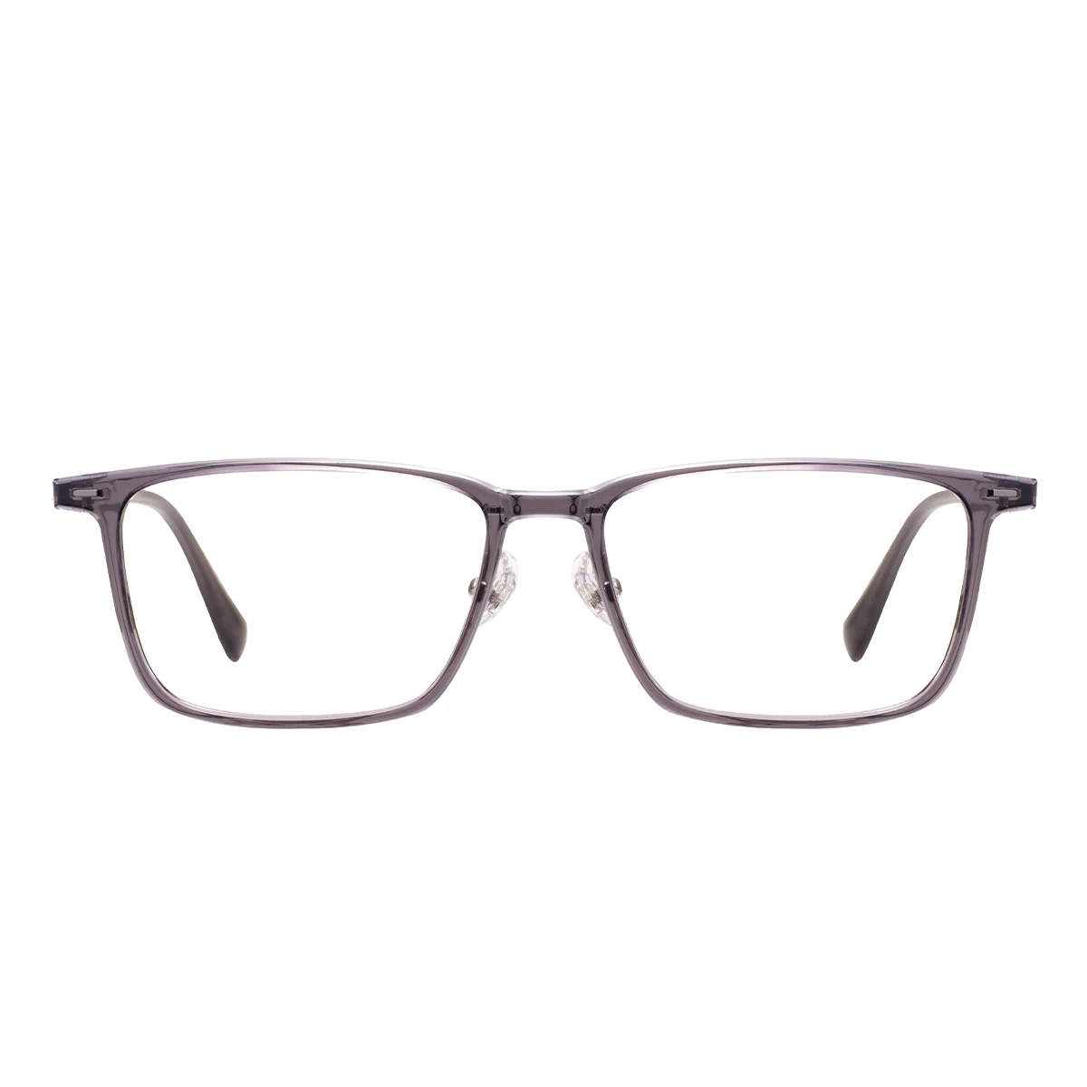 Rectangle Full Rim Large Classic Men And Women TR90 Frame With Titanium Temples Glasses Frame For Optical Prescription Lenses
