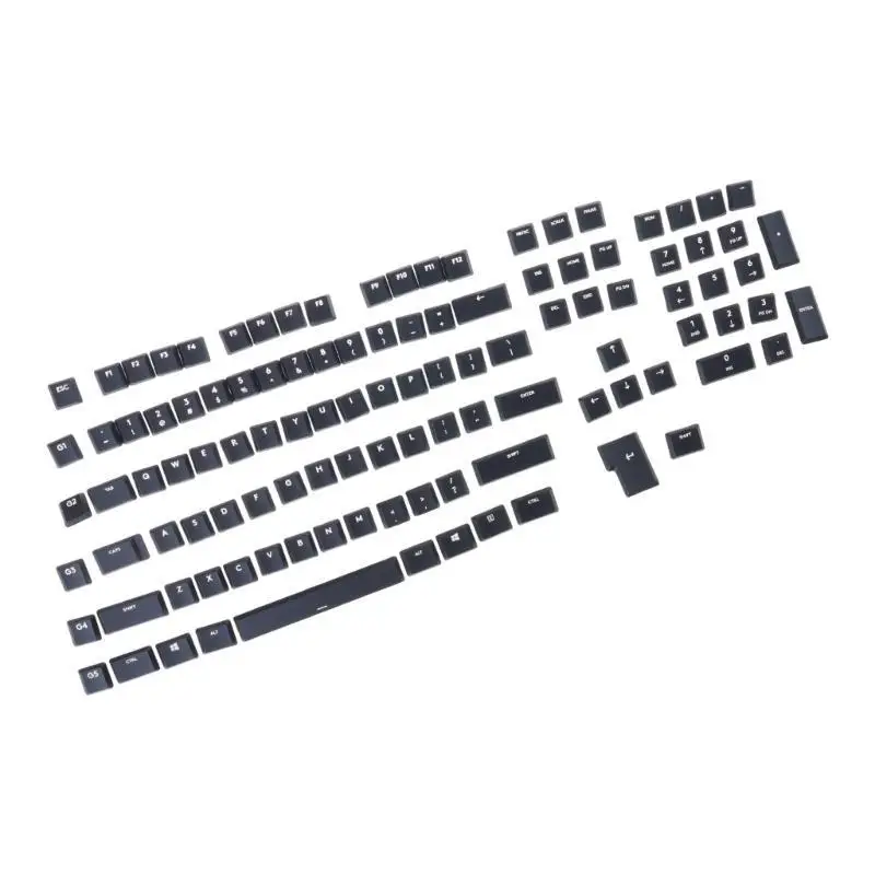 Y1UB ABS Keycaps for G915/G913/G815/G813 TKL Mechanical Keyboards AntiWear Long Color