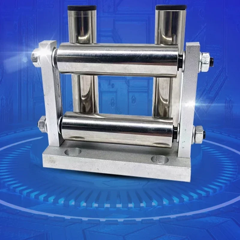 Guide Wheel Rope Roller Cable Wire Guide Pulley for Light Pole & Cable Tray, Vertical Tube Winding Wire Passing Roller
