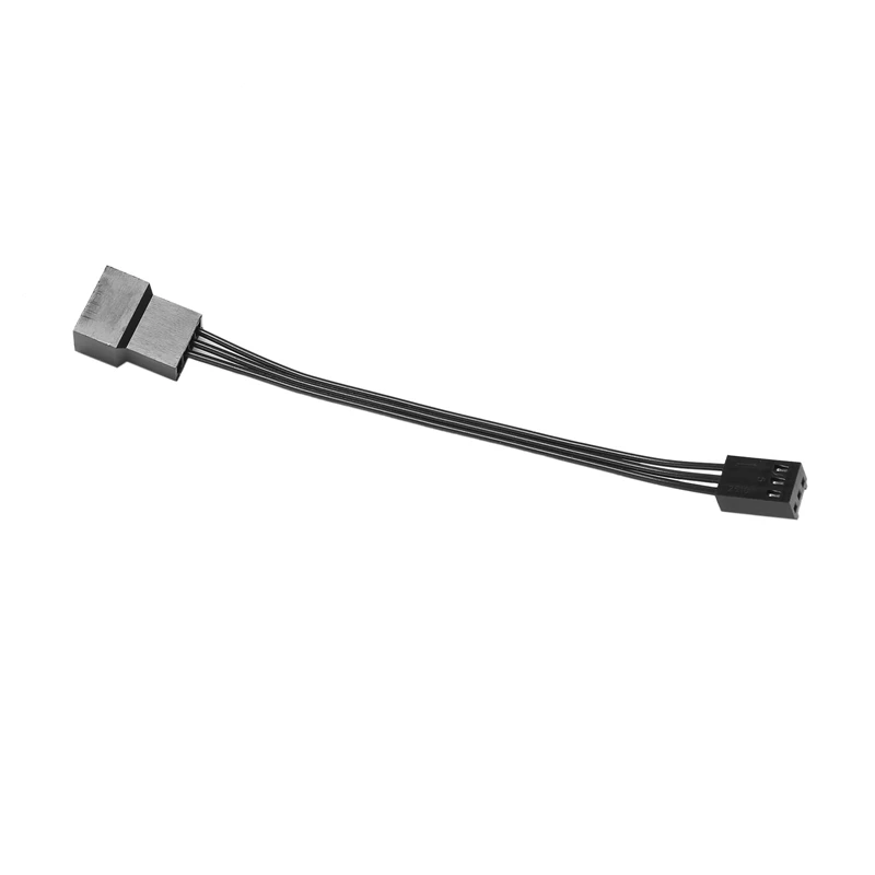 6 قطعة 4Pin PWM إلى 3Pin القياسية مروحة كابل محول