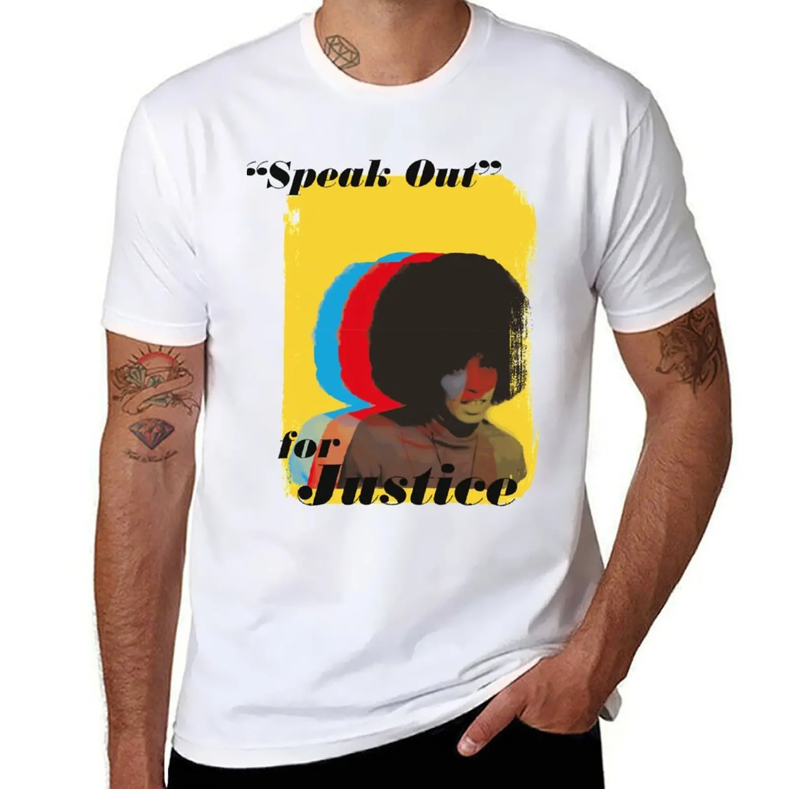 

Creative Ways Angela Davis You Should Never Make T-Shirt t shirts designer man graphic t shirt cotton tshirt 100% T-Shirt
