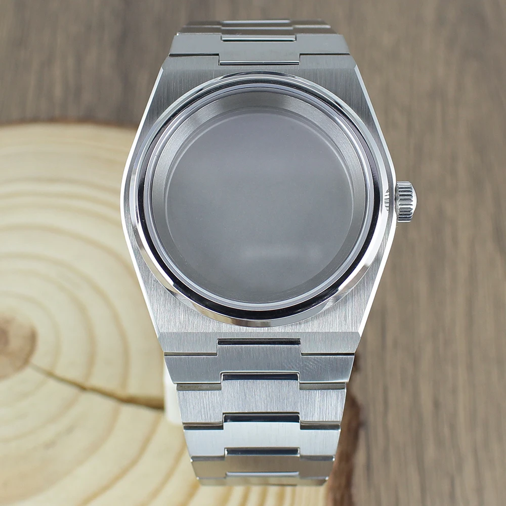 Sapphire 40mm NH35 Watch Case Accessories Solid bottom cover Fit for PRX Super Player Mod Parts NH35 NH36 NH38 NH70NH72 Movement