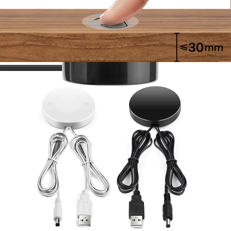 

DC5V USB Concealed Touch Sensor Switch Suitable For Cabinet LED Light Strip/ Light Bar Sensors.