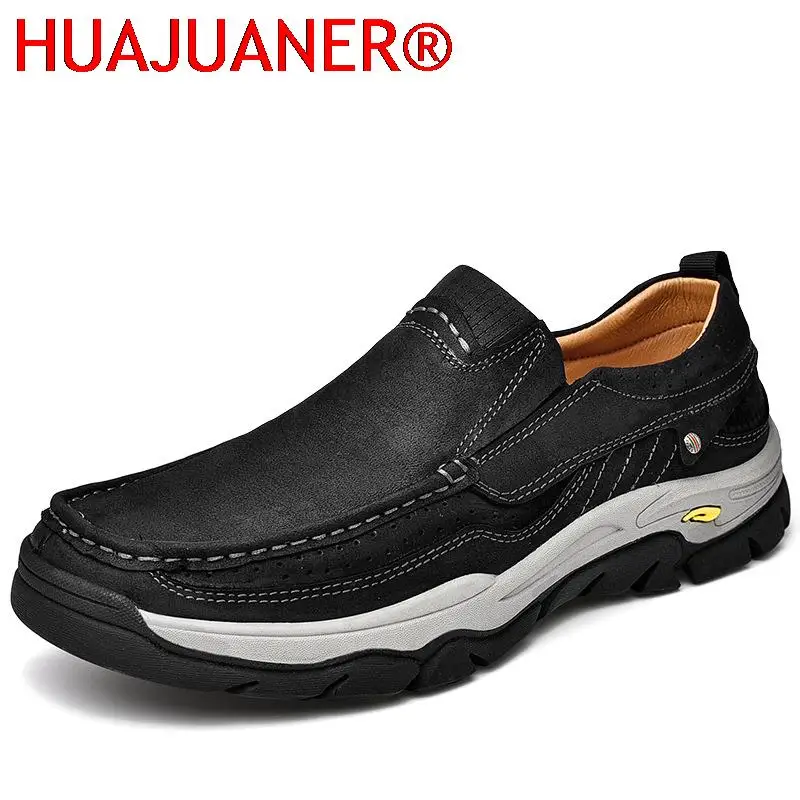 

Genuine Leather Shoes Men Loafers Cow Leather Men Shoes Fashion Male Boat Slip on Casual Shoes Man Footwear Men Shoes Moccasins