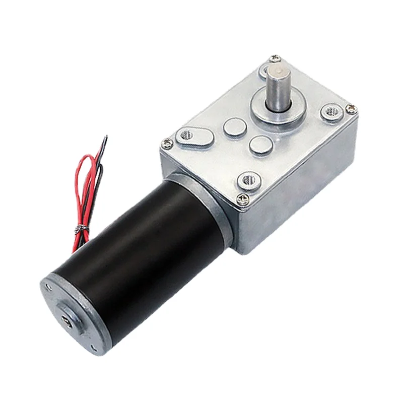 AD-5840-31ZY Turbo Worm Encoder Micro DC Reductiemotor Zelfsluitende Snelheidsregeling Kleine Motor 24V 24V40RPM