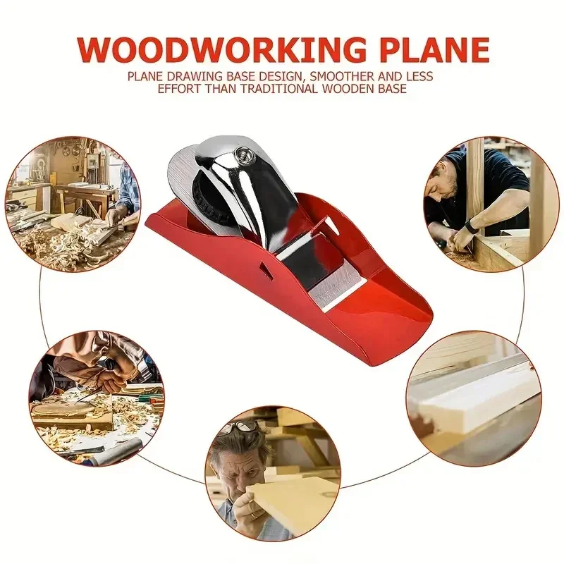 

Woodworking Flat Plane Mini European Ornaments Planer Aluminum Alloy Hand Planer Bottom Edge Wood Trimming Plane Carpenter Tools