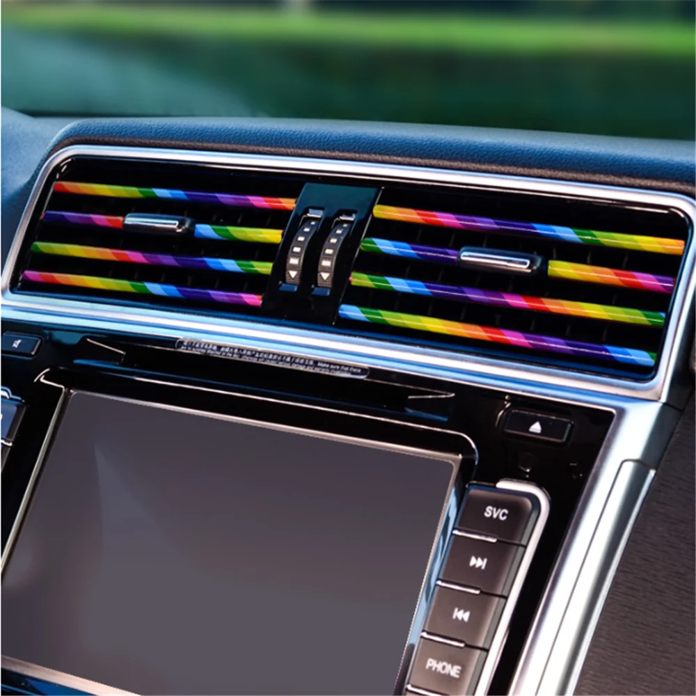 Car Air Conditioner Outlet Decorative for Renault Avantime Captur Kaptur Clio 2 3 4 Espace 4 5 Latitude Accessories
