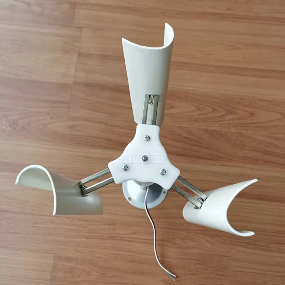  3-Phase Permanent Magnet Generator for DIY Science Toy and Night Light,New Vertical Axis Wind Turbine Model Kit