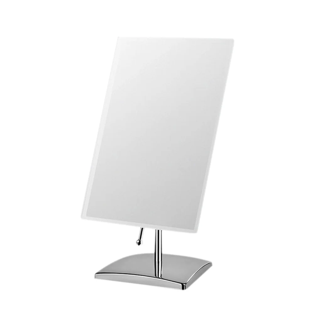 Desktop Square Makeup Mirror Durable Single-Sided Mirror Bedroom Use Creative Fashion Toilet Glass
