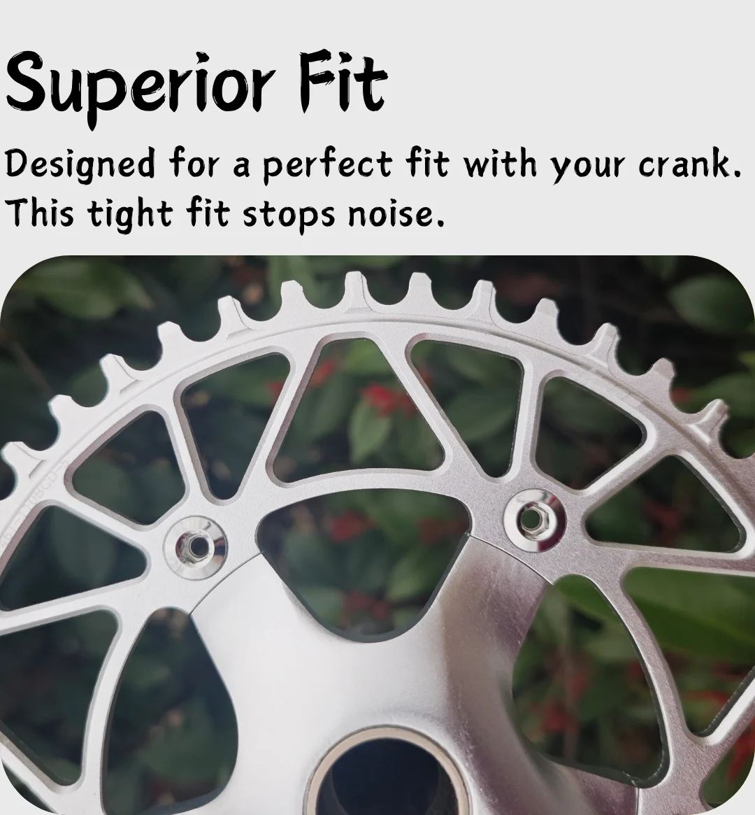 DECKAS KEOS 110BCD Chainring 36T-52T Bicycle Chainwheel forShimano SRAM 5 Bolt Road Bike Narrow Wide Crank Bike Accessories