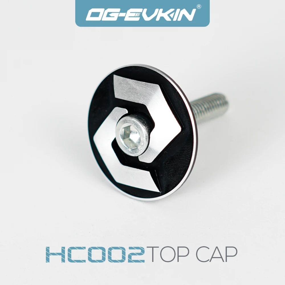 OG-EVKIN HC-002 Aluminum Alloy Headset Stem Top Cap For 1-1/8