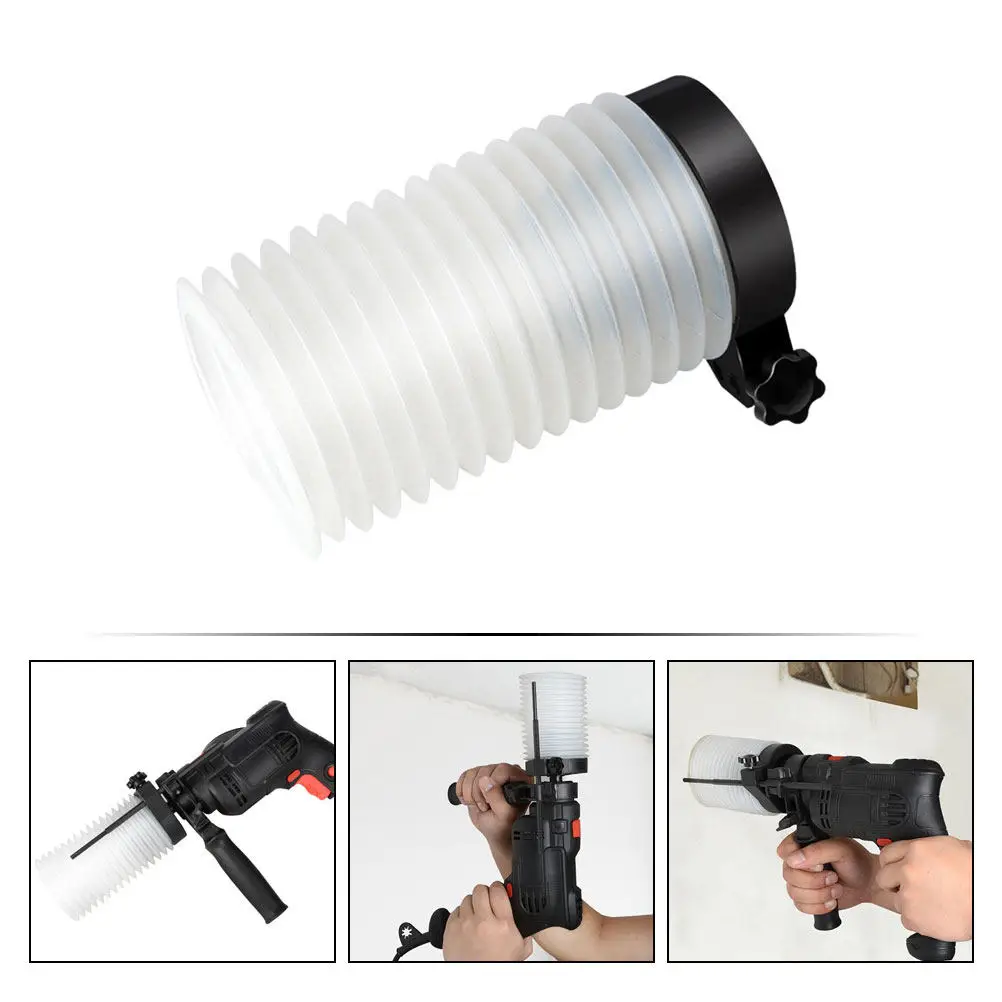 

Легкий пылесборник из ПВХ-резины для электродрели и ударного молотка, удобный пылеуловитель для сверления стен и потолков