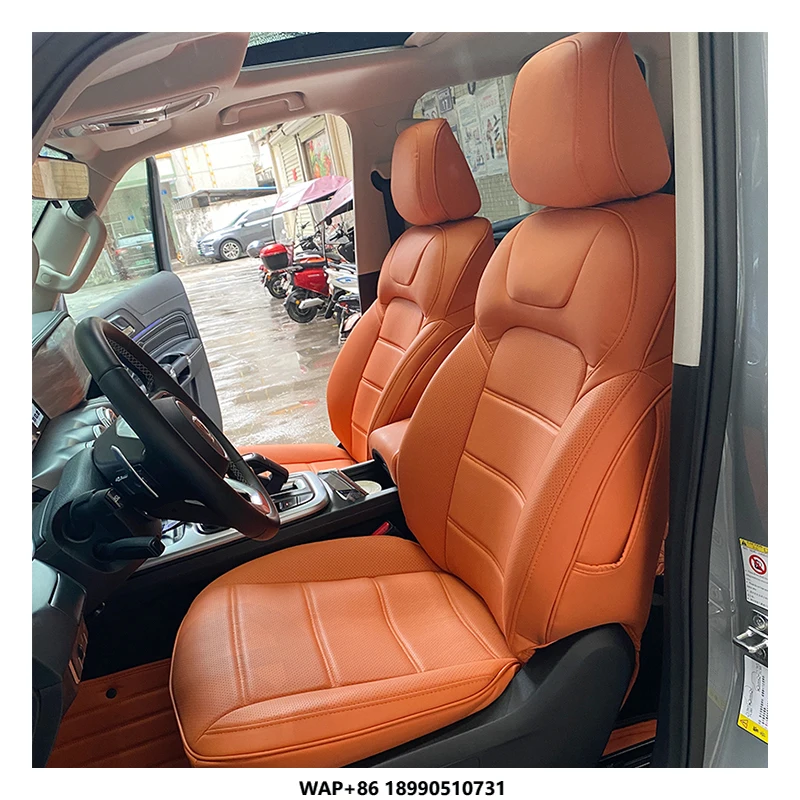 

Luxury Nappa Leather Custom Fit Seat Covers 5-Seaters for Tank 300 Full Car Seat Covers Front Rear Full Set Accessory
