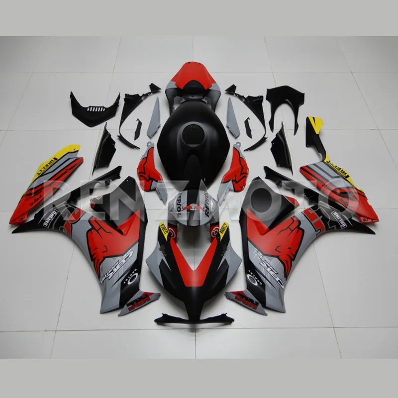 

Обтекатели мотоциклов, пригодные для Honda CBR1000RR 2012 2016, желтый, черный, красный, серый, АБС-пластик, кузовная работа
