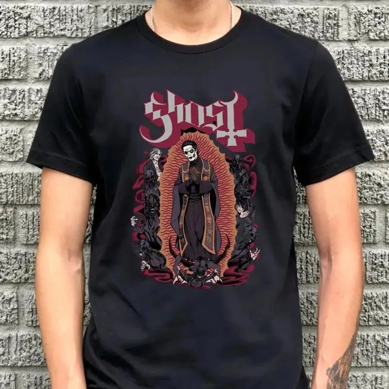 

Retro Ghost Band T Shirt God For Metal Rock Fans