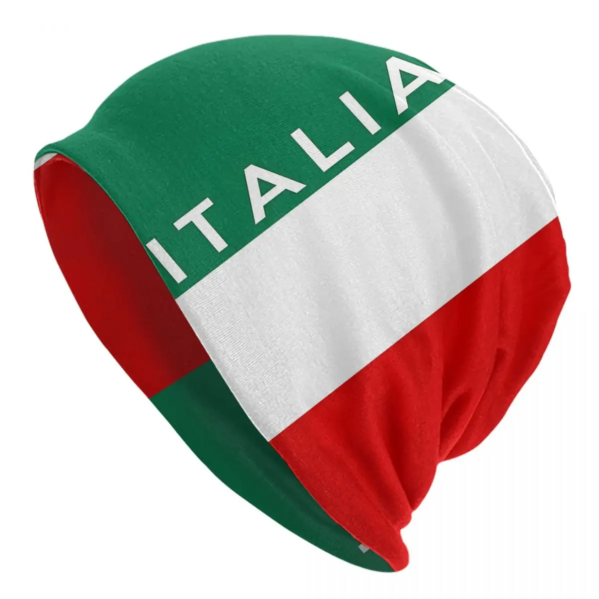 Flag Of Italy Washed Thin Bonnet Windproof Casual Beanies Protection Men Women Hats