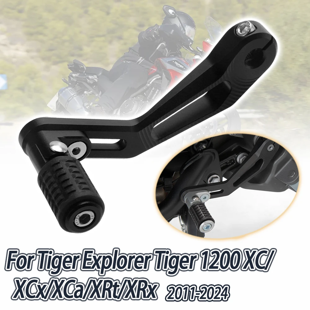 For Tiger 1200 XCX XRX Low Adjustable Aluminum Folding Gear Shifter Shift Pedal Lever For Tiger Explorer XC XCx XCa XRt XR XRx