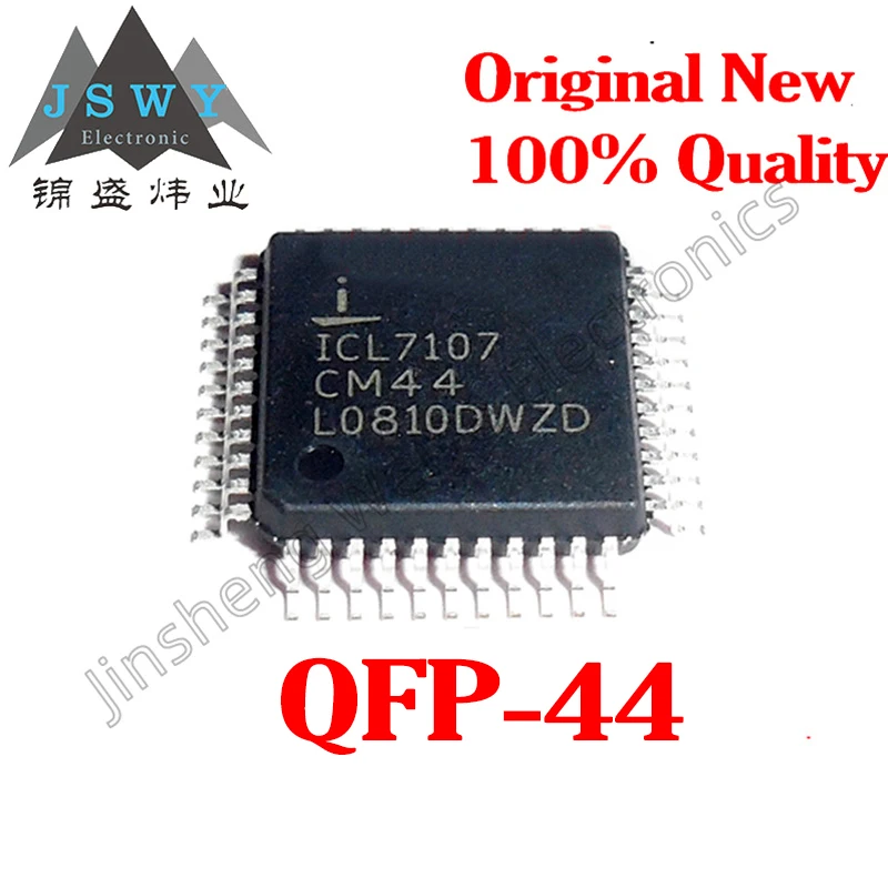 

1~20PCS Free Shipping ICL7107 ICL7107CM44 SMT QFP44 3.5-bit Analog-to-Digital Converter LCD Driver Brand new and good quality