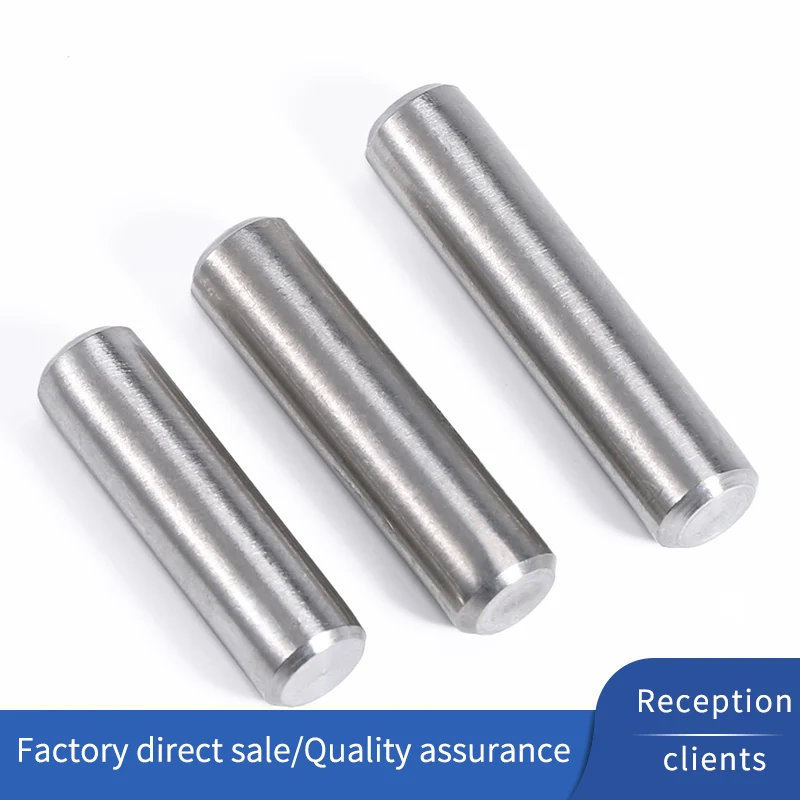 304 Stainless Steel Cylindrical Pin Positioning Pin Fixed Pin Solid Pin M3.5 M4 M5 M6 Fixed Pin for Machinery