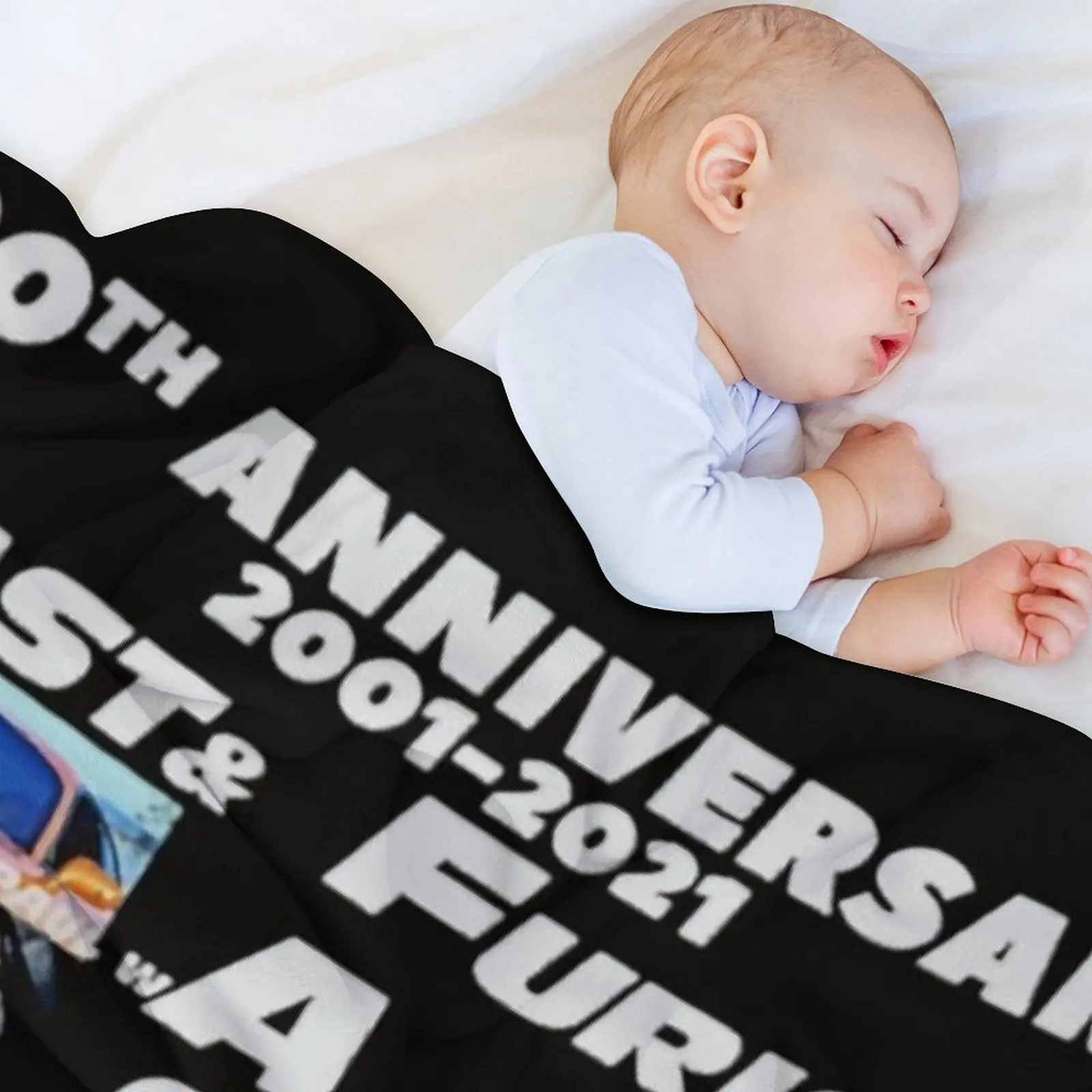 الذكرى العشرين 2001 2021 توقيعات سريعة غاضبة الكلاسيكية رمي بطانية فاخرة رقيقة لينة سرير أريكة البطانيات #5