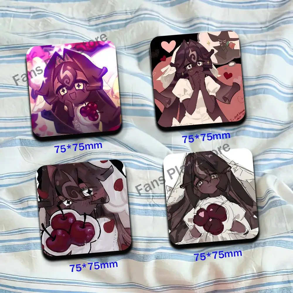 Black Forest Cookie K-Kingdom Refrigerator Magnets Cute Cartoon Magnetic Personality Decorations Creative Gifts