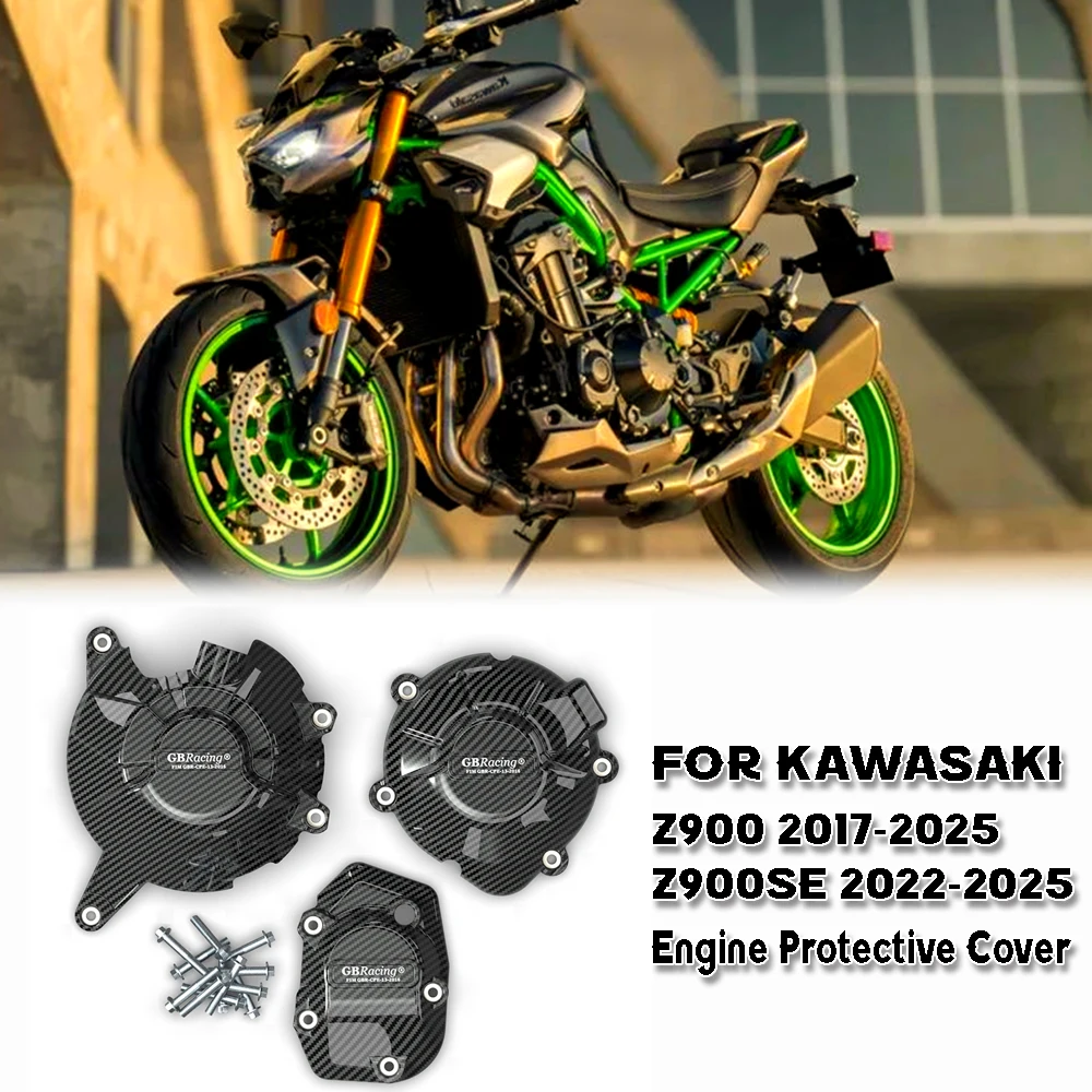 

For KAWASAKI Z900 2017-2025 Z900SE 2022-2025 Motorcycles Engine cover Protection