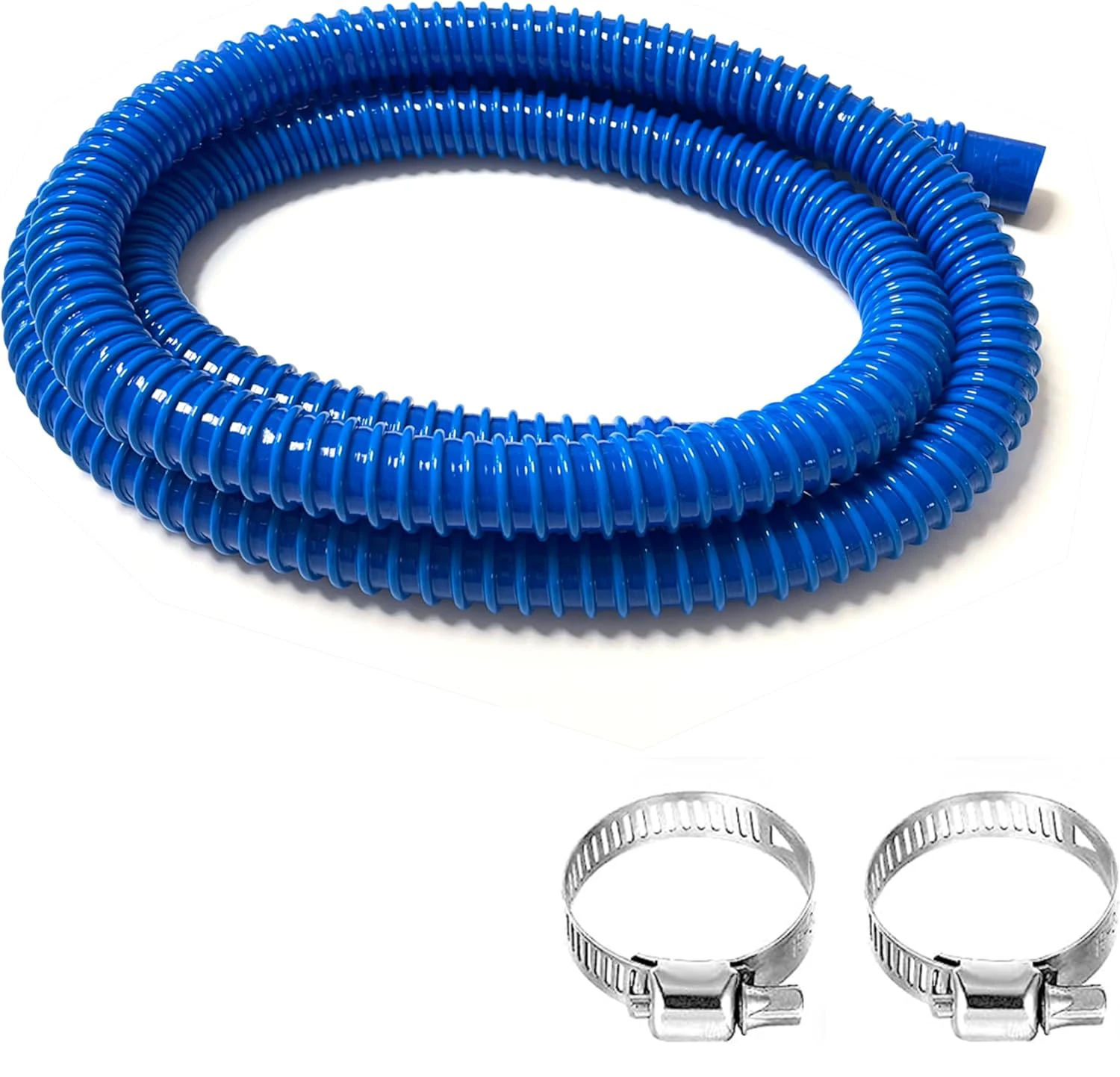 1 Set RV Parts Bilge Pump Hose 1-1/8 Inch Dia Bilge Pump Installation Kit 6.5 FT Premium Quality Kink-Free Flexible PVC Hose