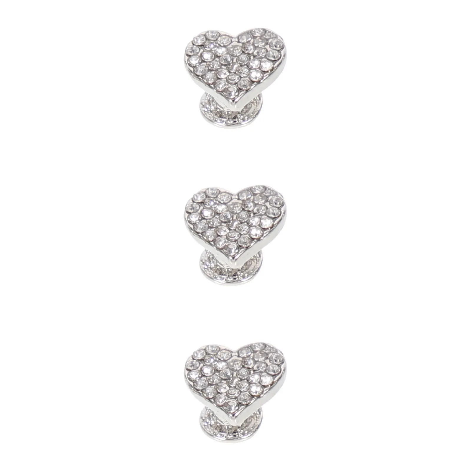 

3Pcs Watchband Alloy Charms Sturdy Decorative Ornaments Compatible for Apple Watch Watch Strap Charm Accessories