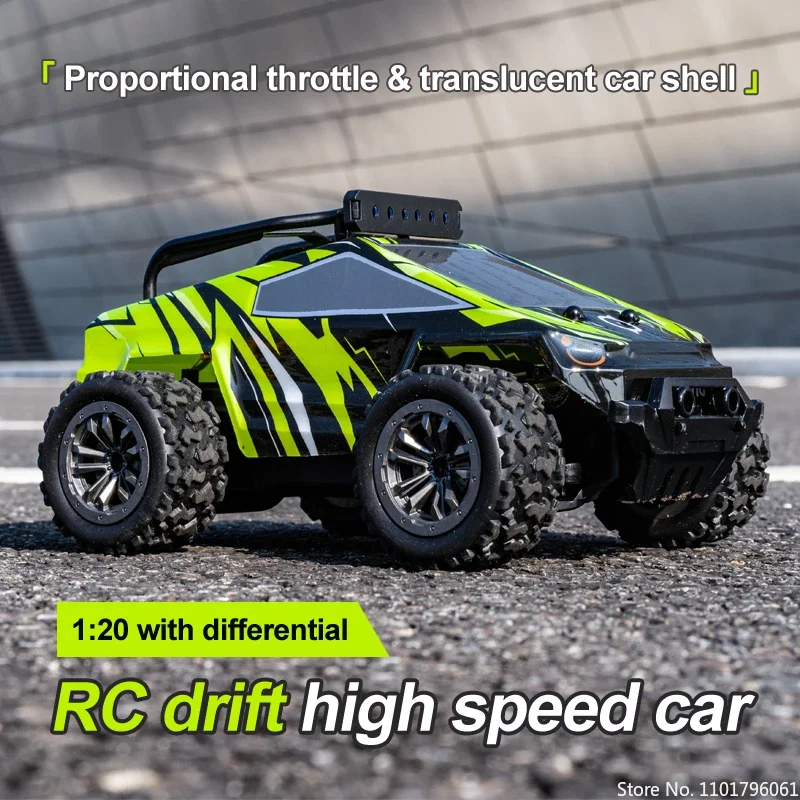 20Km/h RC Car 1:20 Mini Climbing Remote Control Car Toy Machine Model Drift Racing Toys for Children Boys Kids Birthday Gifts