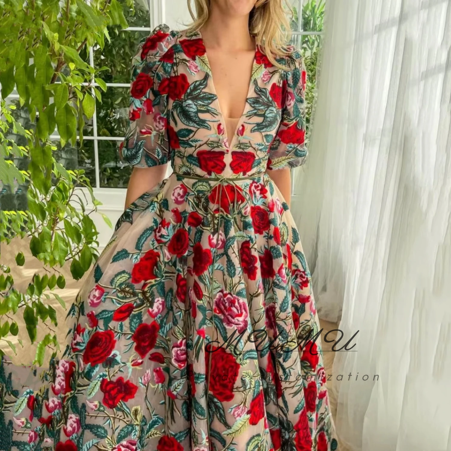 

MuMu Customized Elegant Party Dresses 2025 Вечернее Платье فساتين سهرة red Prom Dress Dresses for Special Occasions Evening