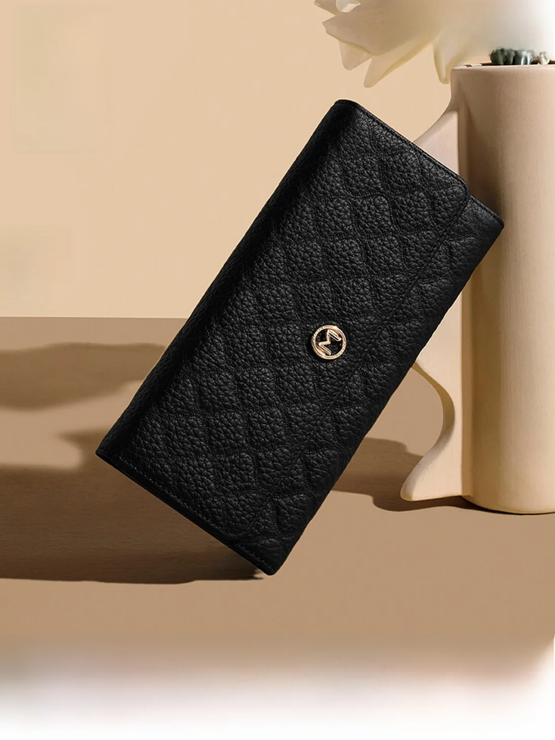 elegant-long-leather-wallet-for-women-fashionable-minimalist-straw-man-2025-new-style-multi-card-slot-handbag-korean-style