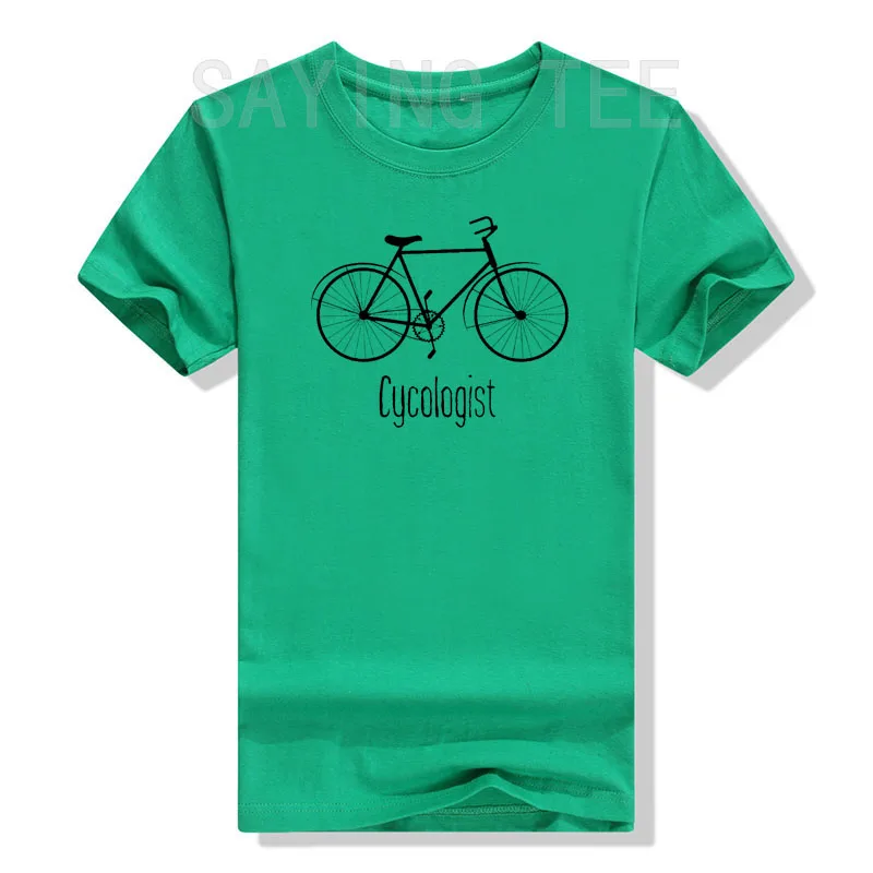 Mens Cycologist Funny Psychology Biking Cyclist Novelty Sarcasm Graphic T Shirt Funny Bike Rider Graphic Tee Tops Racing Outfits