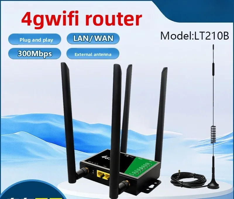 4G router CPE home office shared 2 network port SIM card Russia UK Europe 4G LTE Router