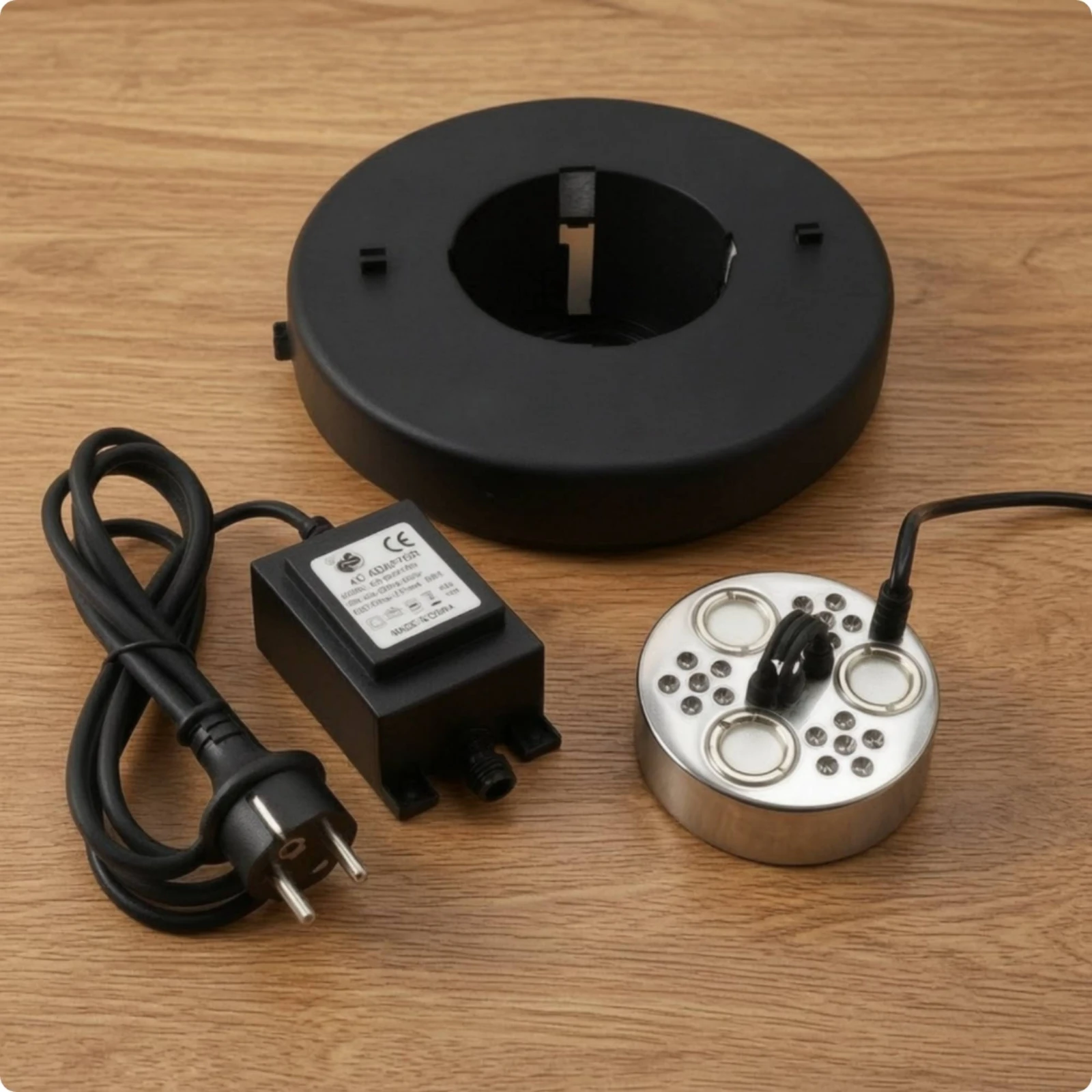 High-Frequency Mist Maker Compact Mist Maker with 3 Heads High-Frequency Fogger High Efficiency Pond Fogger Reliable for Ponds