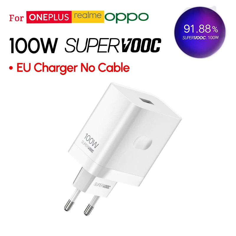 Original OnePlus Charger 100W Supervooc Power Adapter USB Type C 1M 1.5M 2M Cable Oneplus 15R 13 13R