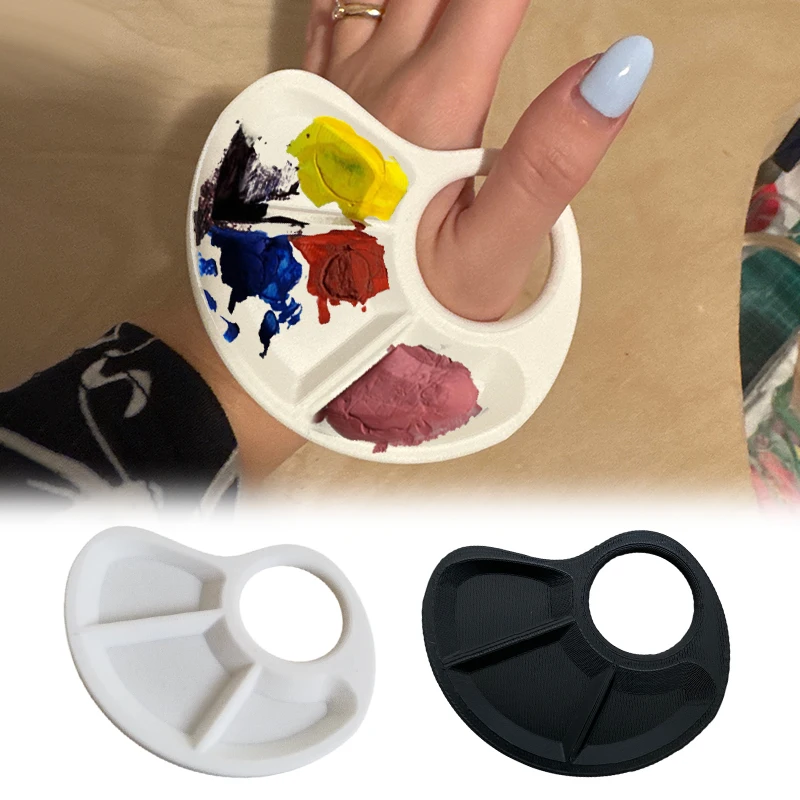 1/2pc Thumb Palette Ergonomic  - Art Craft Class recension och pris