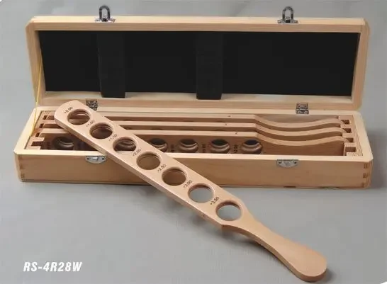 

Optical Retinoscopy Racket Set Ophthalmic Wooden
