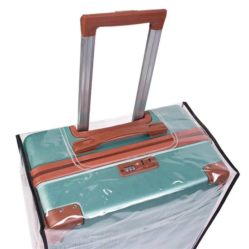 PVC Transparent Luggage Cover Waterproof Luggage Storage Covers Travel Dustproof Protector Suitcase Covers Travel Accessories